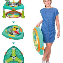 Infantino 2-in-1 Sit Spin and Stand Entertainer and Activity Table Multicolor 4 months to 5 Years image 3