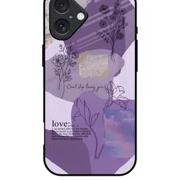 QRIOH Floral Printed iPhone 16 Back Case Mobile Accessories-picture-25