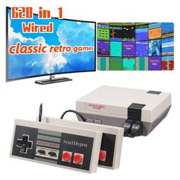 Azhari Retro Game Console Classic Mini Console with Built-in 620 Classic Edition Games and 2 Controllers,AV Output Video Games for Kids and Adults image 5