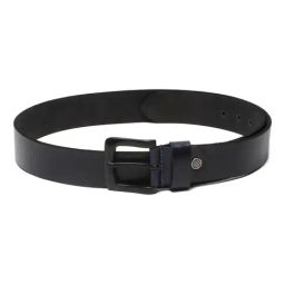 Teakwood Leathers Blue Leather Waist Belt for Men-image-12