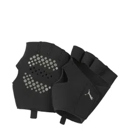 Puma TR Ess grip Black Textured Gloves - M-46