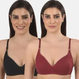 mod & shy Multicolor Non Padded Bra (Pack of  2)-picture-11