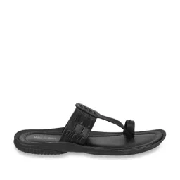 Walkway Men's Pitch Black Toe Ring Sandals-picture-28