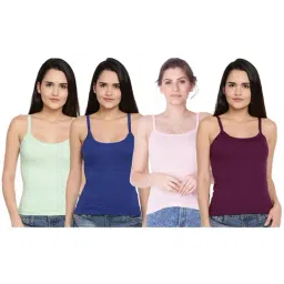Dollar Missy Multicolor Camisole Pack of - 4-image-60