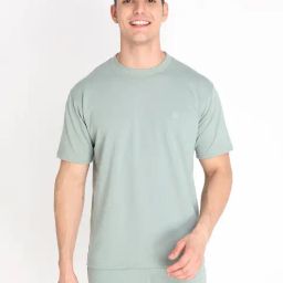 Chkokko Light Green Crew T-Shirt-image-18