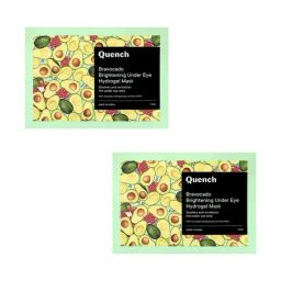 Quench Botanics Bravocado Brightening Under Eye Hydrogel Mask - Pack of 2-image-48