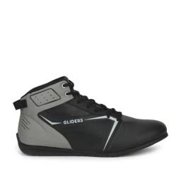 Gliders by Liberty Men's Black Casual Sneakers-image-48