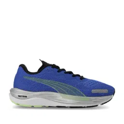 Puma Kids Blue & Grey Running Shoes-image-27