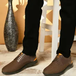 San Frissco Men's Brown Casual Sneakers-image-43