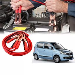 Auto Pearl Car 500 A Jumper Booster Cables Anti Tangle Copper Core 1.83 m (6 Feet) for WagonR (Medium)-image-21