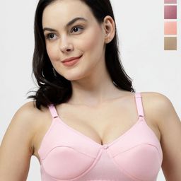 SHYAM SONS FLAIR Pack of 4 Full Coverage Lightly Padded All Day Comfort Bra-picture-35