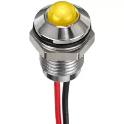 IDEC Q Series LED and Indicator Light with 8 mm Mounting Hole Dia, Q8P5CXXHY24AE-20