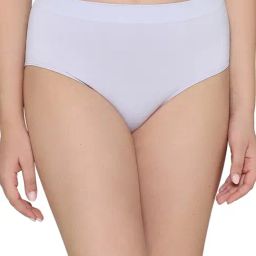 Wacoal Purple Polyamide High Waist Solid Brief Panty-image-70