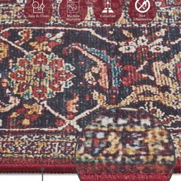 OBSESSIONS Brown & Cream-Color Ethnic Motifs Rectangular Bedside Runners image 4