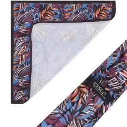 Tossido Multicolor Printed  Tie with Pocket Square image 3