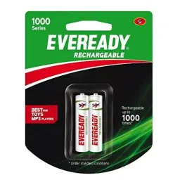 Eveready AA 1000 Series Rechargable Cells-40