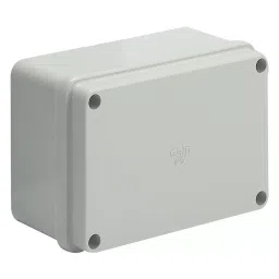 HELLERMANNTYTON Junction Box, Plastic, Screw, Grey, AS25-14