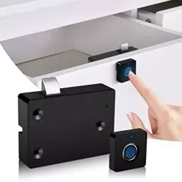 OKOS Fingerprint Lock for Drawer & Cabinet Smart Lock with Emergency USB Power Input for Home-11