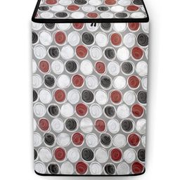 The Furnishing Tree Washing Machine Cover Abstract Pattern mgrey Compatible for Whirlpool 6.5 Kg Fu-image-103