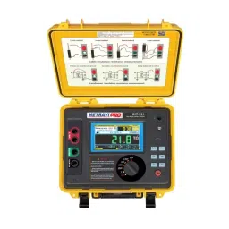 Metravi DIT-931 0.50 MΩ to 10 TΩ High Voltage Digital Insulation Tester-15