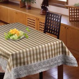 Freelance Floral Beige PVC Set of 1 Table Cloth-image-86