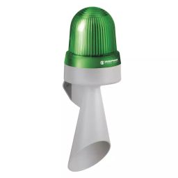 Werma Sounder Beacon 434 Series Green Horn 24 V IP65 Wall Mount 114dB at 1 Metre, 434.200.75-image-25