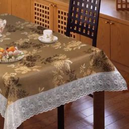 Freelance Floral Brown PVC Set of 1 Table Cloth-image-17