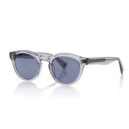 Shisen Fox Grey Round Anti-Reflective unisex Sunglasses-image-61