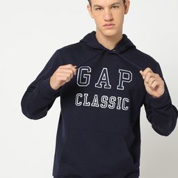 GAP Men Brand Logo Printed Hoodie Pullover Sweatshirt-image-73