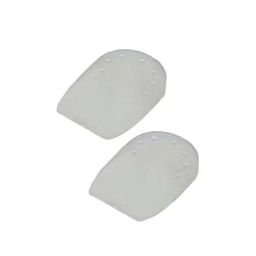 Flamingo M Size White Moderate Support Silicone Heel Care Pad Pair OC 2395-14