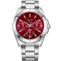 Alexandre Christie Women Dial & Stainless Steel Straps Analogue Watch 2A72BFBSSRE-image-54