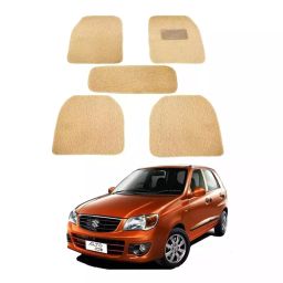 Auto Pearl MA3O325 PVC and Plastic Standard Mat for Maruti Suzuki Alto K10 2005-2015 (Beige)-image-36
