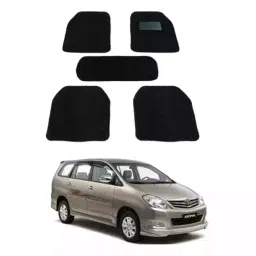 Auto Pearl DB7M297 PVC and Plastic Standard Mat for Toyota Innova 2005 (Black)-picture-29