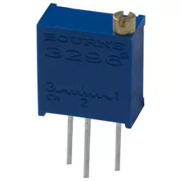 Bourns TRIMMER POTENTIOMETER, 20KOHM 12TURN THROUGH HOLE Model No - RJ26FW203-picture-20