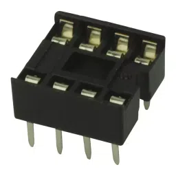 MULTICOMP PRO IC Sockets DIP SOCKET, 8POS, 2ROW, 2.54MM, TH, SPC15494 (Pack of 10)-62