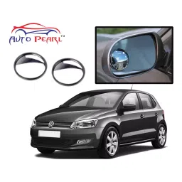 Auto Pearl Manual Exterior Rear View Mirror for Volkswagen Polo (Pack of 2 Pcs)-12