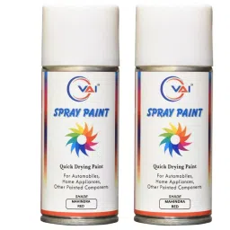 VAI ‎Red Touch Up Spray Paint ‎225 ml for Mahindra Tractors, ‎TR-MH-R-225-02pcs (Pack of 2 Pcs)-picture-43