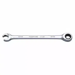 Westward Ratcheting Wrench Alloy Steel Chrome Head Size 9 mm Overall Length 5 7/8 inch, 20VL21-11