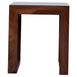 Royaloak Brown 3 Pieces Rectangle Shaped Wooden Nesting Tables image 2