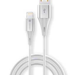 Portronics Konnect B+ 8 Pin USB to Lightening Cable with Fast Charge & Data Sync - White-image-8