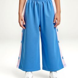 Honeyhap Premium 100% Cotton FullLength Track Pant with Floral Print - Blue-image-37
