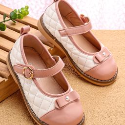 Babyoye Velcro Closure Closed Toe Ballerina - Pink-image-99