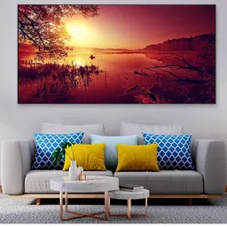 DEKORSTATION Red Canvas Wall Art-image-62