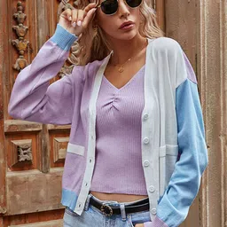 Mast & Harbour Colourblocked Cardigan-picture-22