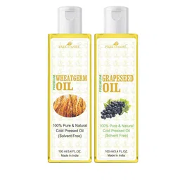 Park Daniel Set Of 2 Pure Natural & Organic Wheat Germ Oil & Grape Seed Oil - 100 ml Each image 1