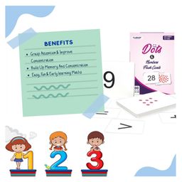 Clapjoy Fun with Dots & Numbers Flashcards - 100 cards image 3