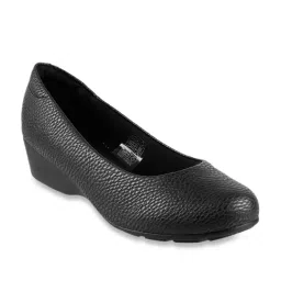 Da Vinchi by Metro Women's Black Wedge Pumps-picture-1