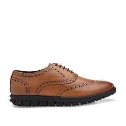Legwork Men's Tan Brogue Shoes-image-39