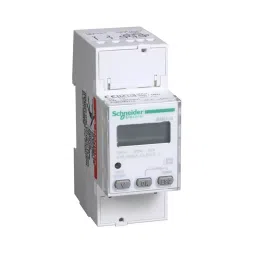 Schneider Electric Acti 9 iEM2000 1 Phase LCD Energy Meter, A9MEM2110-9