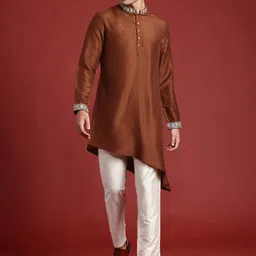 Anouk Sequin Detailed Kurta with Pyjamas image 1